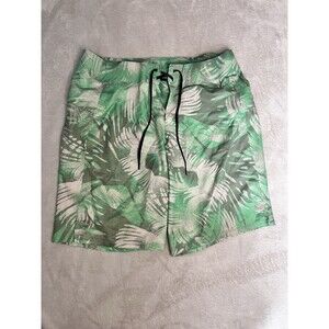 Lululemon Current State Board Shorts Mens 33 Medium Green Lightweight Swim Surf